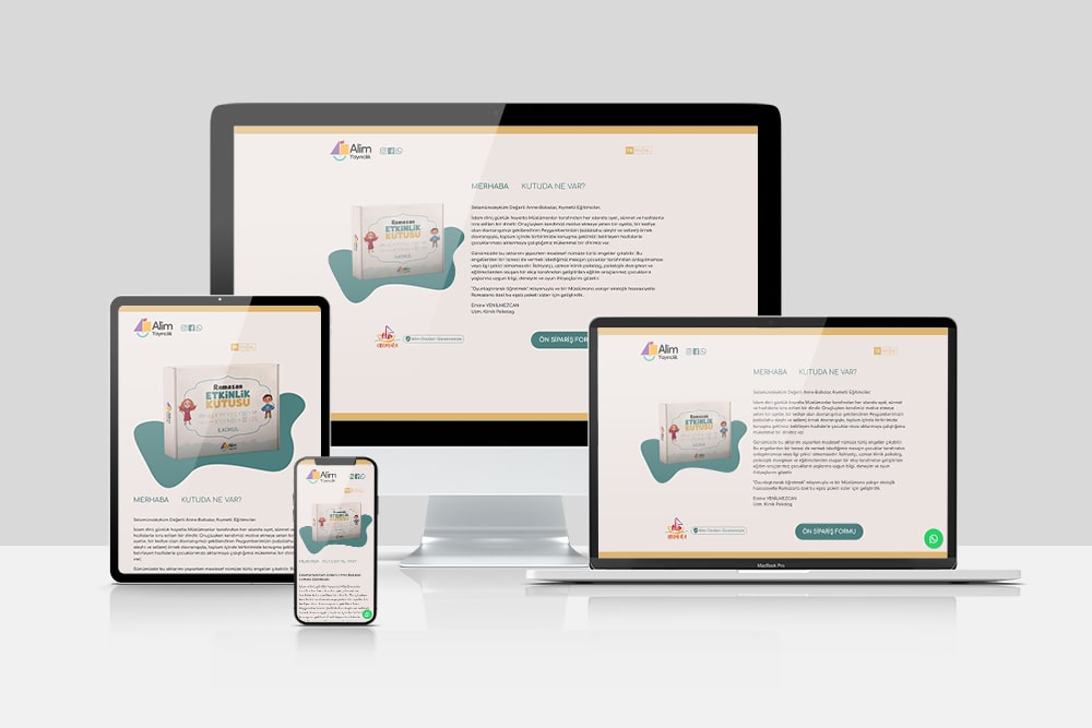 Alim Yayıncılık İnternet Sitesi